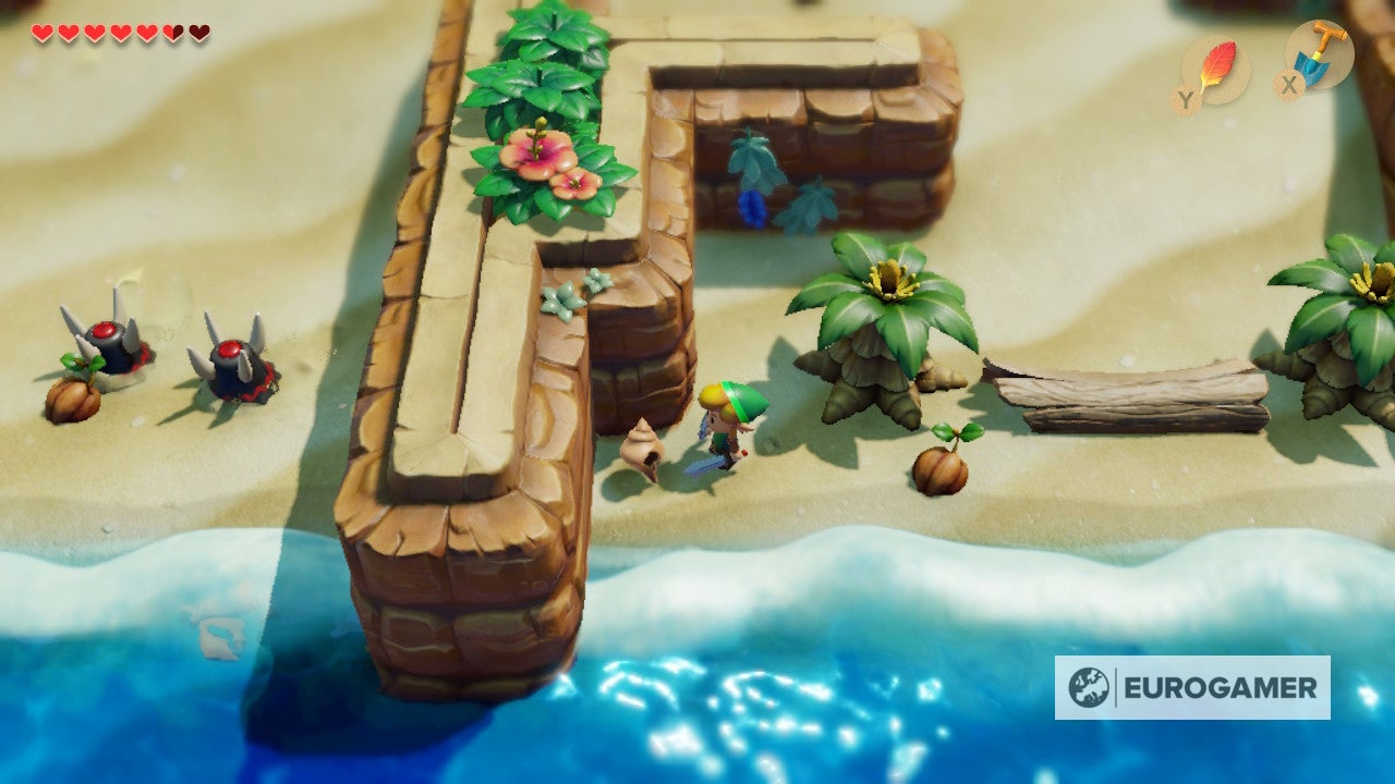 Zelda Link's Awakening Secret Seashell locations and how to get